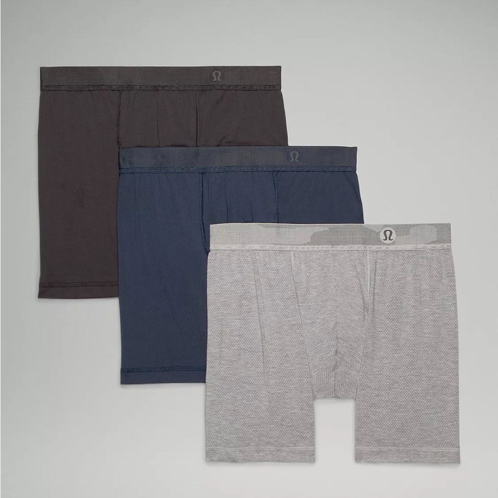 Lululemon Always In Motion Mesh Boxer 5"
3 Pack